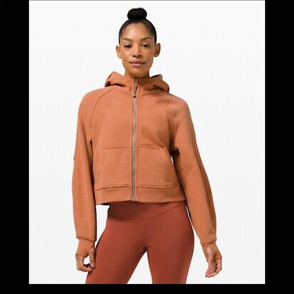NWOT Lululemon Scuba Oversized Full Zip Hoodie Desert Sun M/L